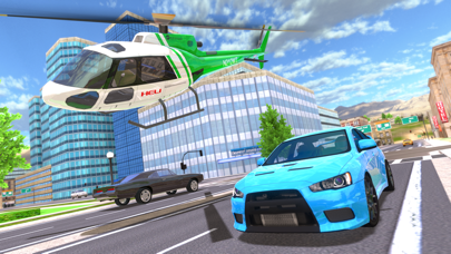 Helicopter Flying: Car Driving screenshot 7