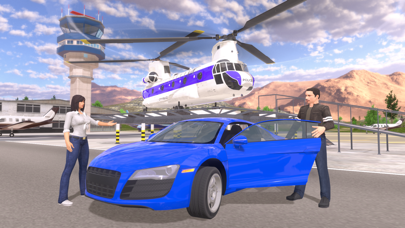 Helicopter Flying: Car Driving screenshot 6