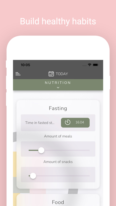 Helid: Healthy Lifestyle Diary screenshot 1