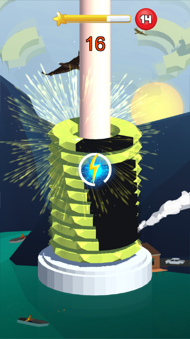Helix Bounce - Game screenshot 2