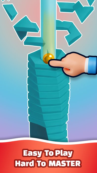 Helix Paint Ball - jump Stack screenshot 1