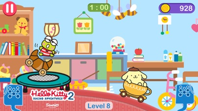 Hello Kitty car games for girl screenshot 2