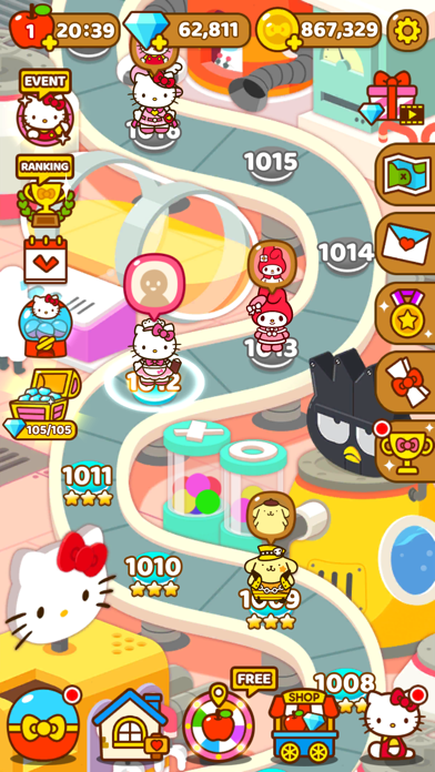Hello Kitty Friends screenshot 2