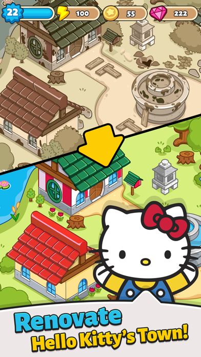 Hello Kitty - Merge Town screenshot 5