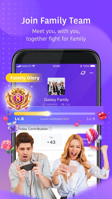 Hello Yo – Group Chat Rooms screenshot 1