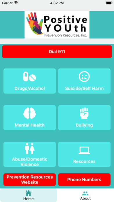 HELP App-Prevention Resources screenshot 1