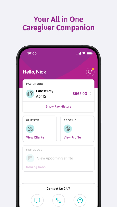 Help at Home Caregiver Connect screenshot 5