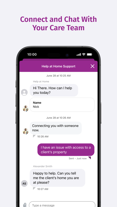 Help at Home Caregiver Connect screenshot 3