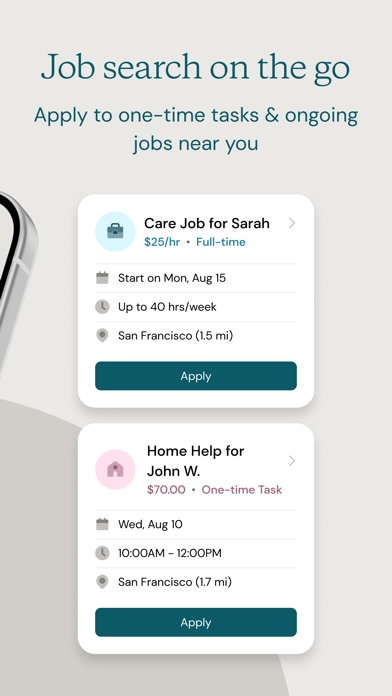 Helper: Jobs on Herewith screenshot 3