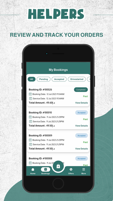 Helpers App screenshot 1