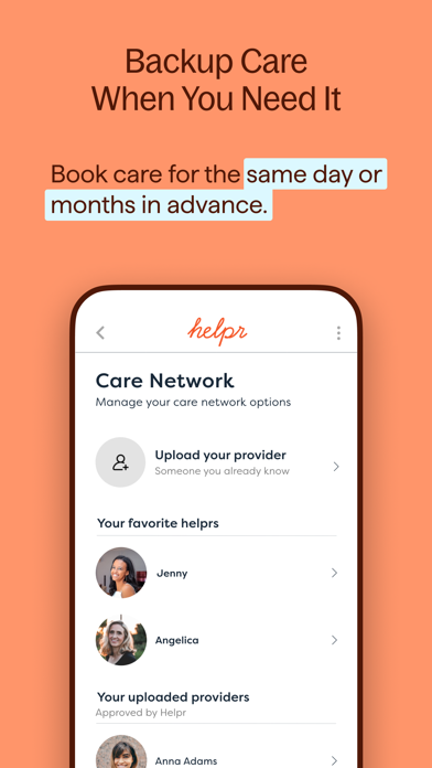 Helpr: Child & Adult Care screenshot 2