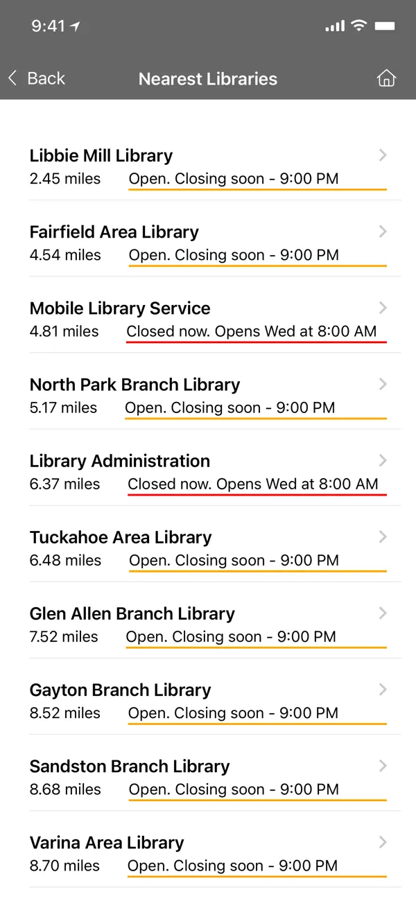 Henrico County Public Library screenshot 2