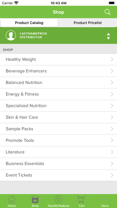 Herbalife Shop screenshot 1