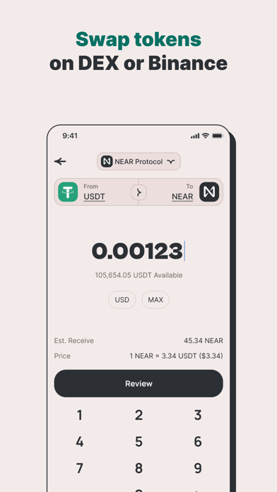 HERE Crypto Wallet screenshot 6