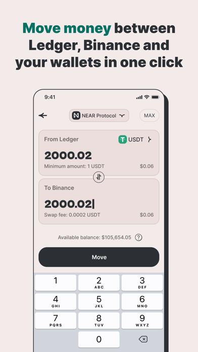HERE Crypto Wallet screenshot 4
