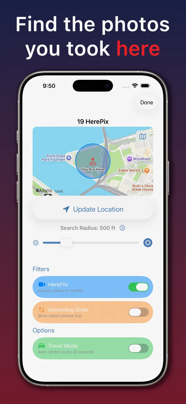 HerePix: Photos Where You Are screenshot 4