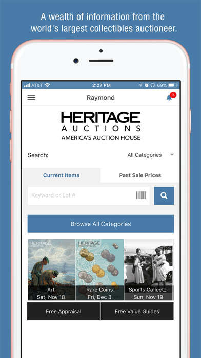 Heritage Auctions screenshot 2