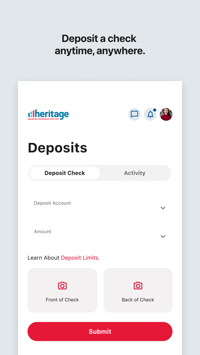 Heritage Federal Credit Union screenshot 2
