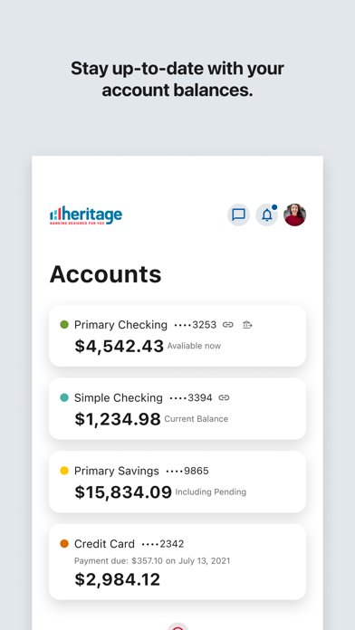 Heritage Federal Credit Union screenshot 3