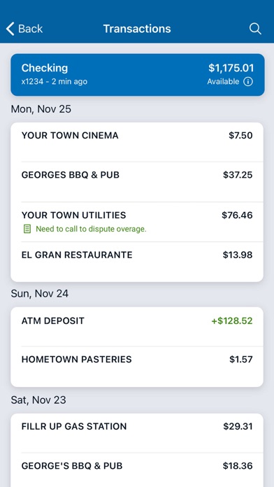 Heritage Valley Mobile Banking screenshot 1