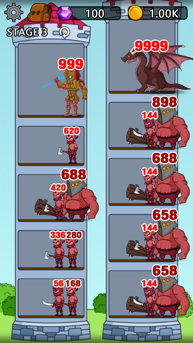 Hero Castle Wars screenshot 1