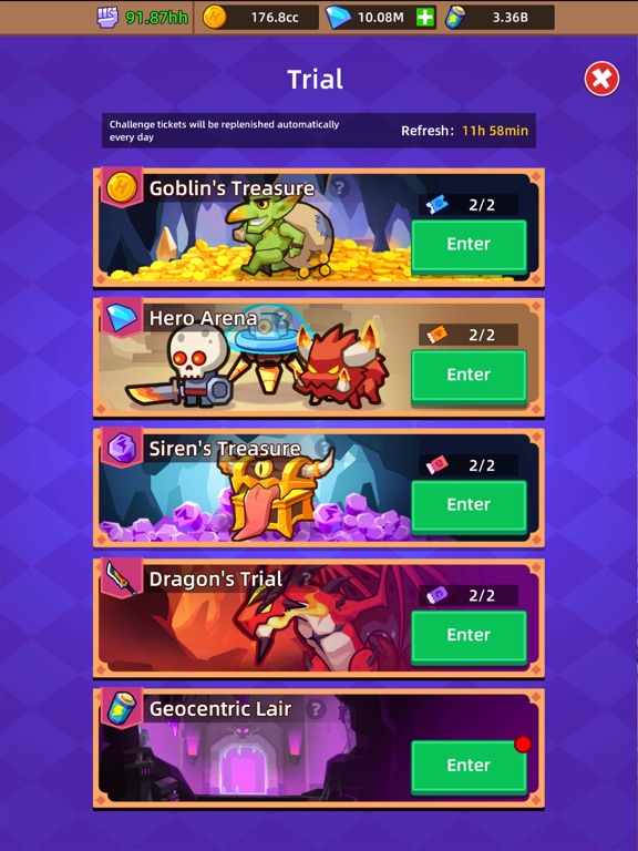 Hero Making Tycoon Idle Games screenshot 1
