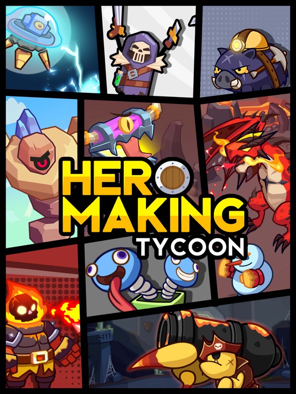 Hero Making Tycoon Idle Games screenshot 10