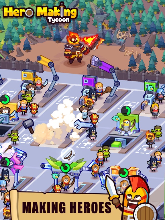 Hero Making Tycoon Idle Games screenshot 9
