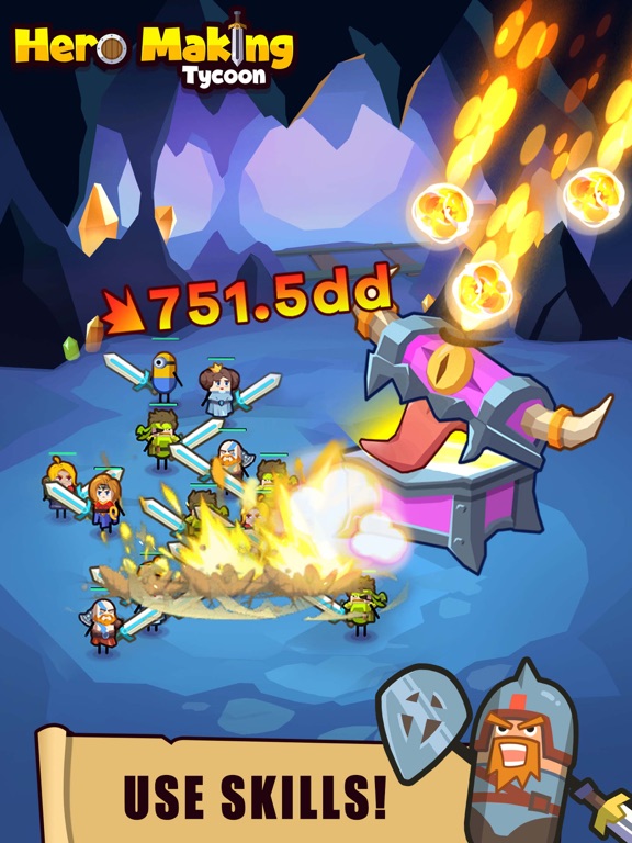 Hero Making Tycoon Idle Games screenshot 5