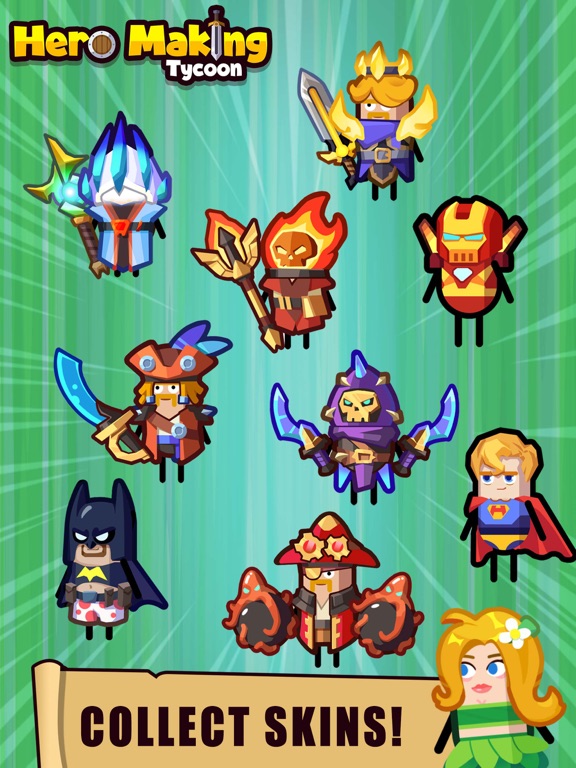 Hero Making Tycoon Idle Games screenshot 4
