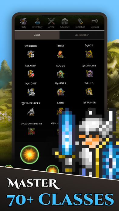 Hero of Aethric: 8 Bit Fantasy screenshot 3