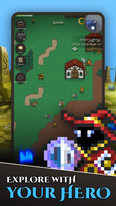 Hero of Aethric: 8 Bit Fantasy screenshot 2