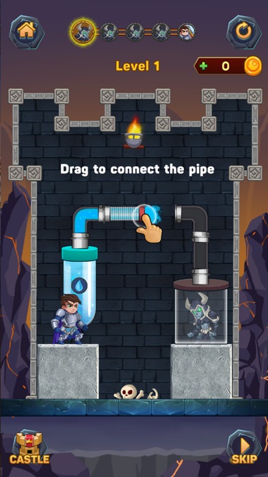 Hero Pipe Rescue: Water Puzzle screenshot 1