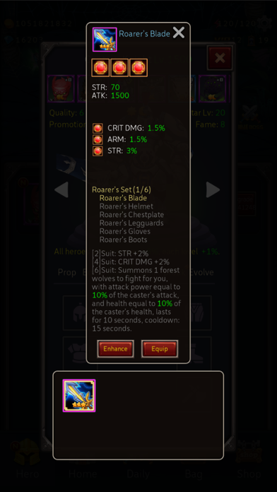Heroes Journey screenshot 2