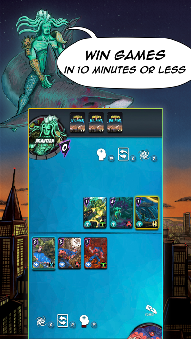 Heroes & Villains: PvP CCG screenshot 2