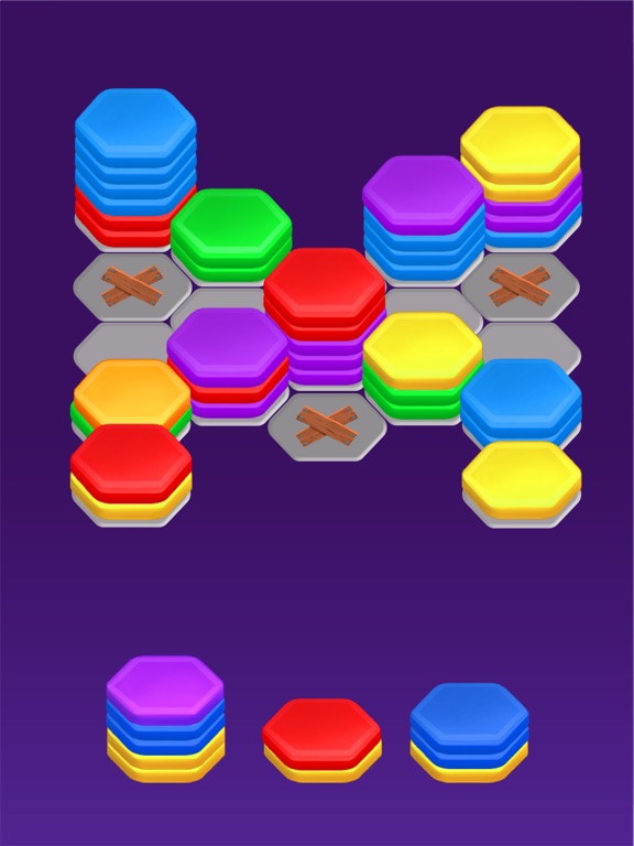 Hexa Color Sorting Puzzle screenshot 3