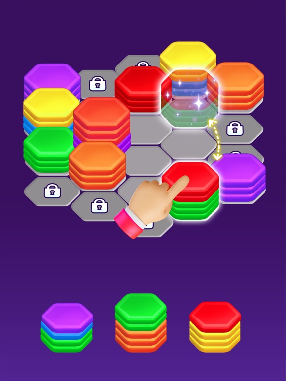Hexa Color Sorting Puzzle screenshot 5