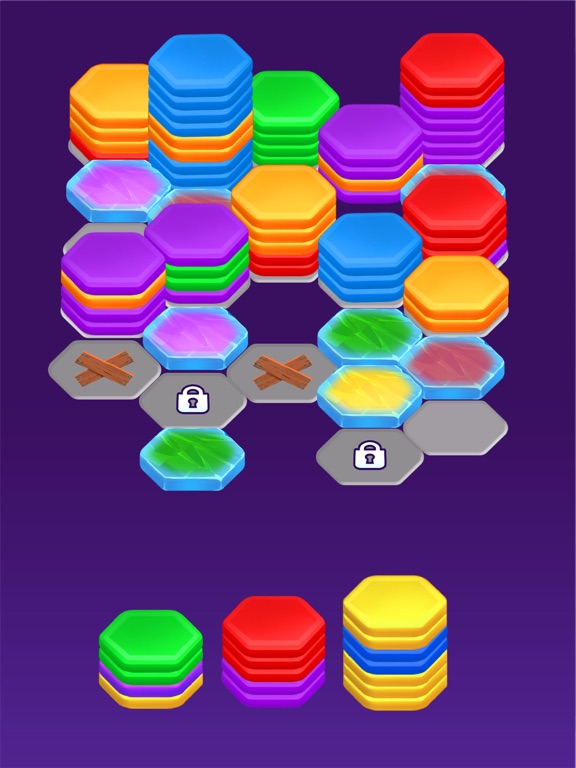 Hexa Color Sorting Puzzle screenshot 1