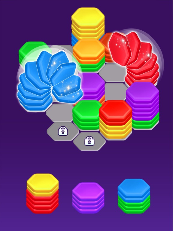Hexa Color Sorting Puzzle screenshot 4