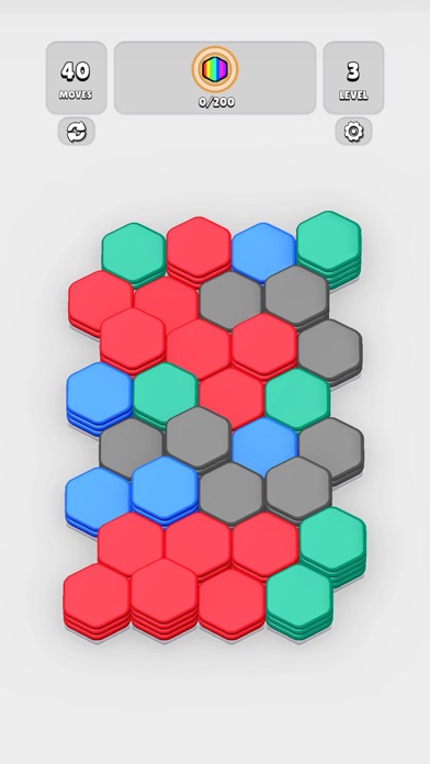 HexaBlast Puzzle - Sort Colors screenshot 1