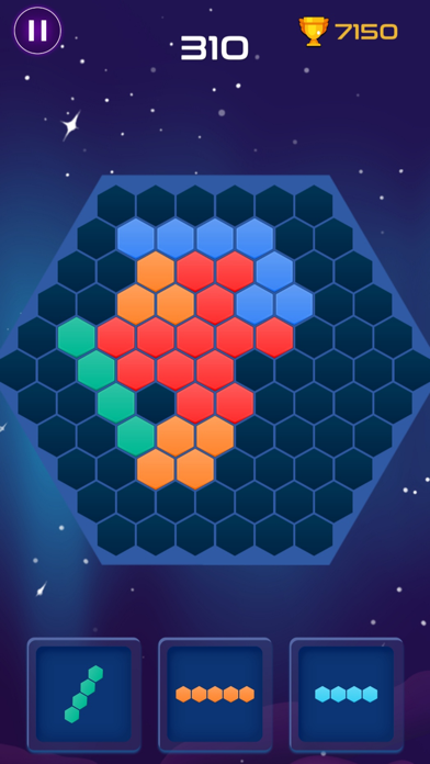 HexaBlok: Brain Training Game screenshot 2