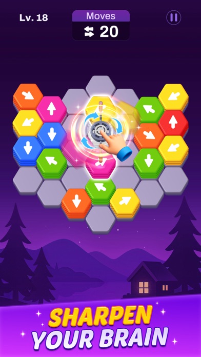 Hexout - Color Hexa Puzzle screenshot 5