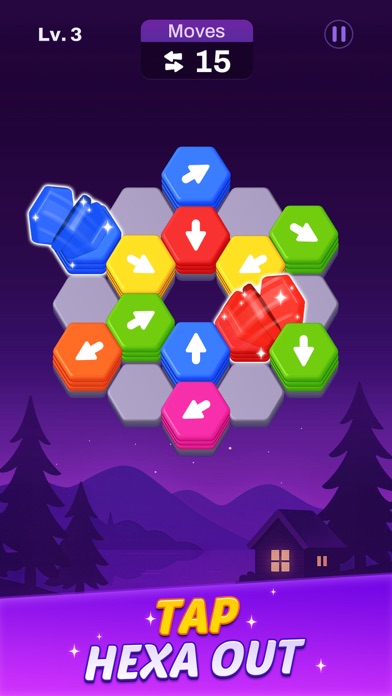 Hexout - Color Hexa Puzzle screenshot 6