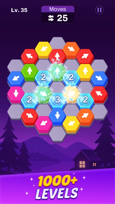 Hexout - Color Hexa Puzzle screenshot 4