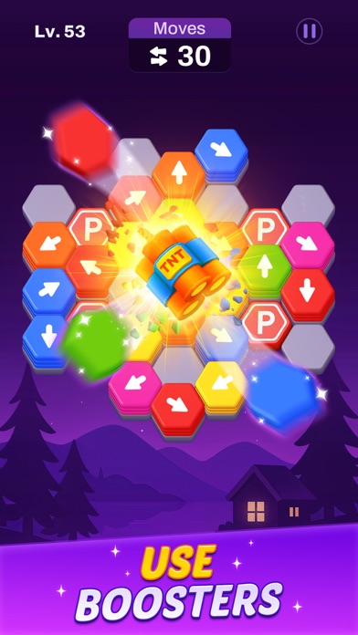 Hexout - Color Hexa Puzzle screenshot 3