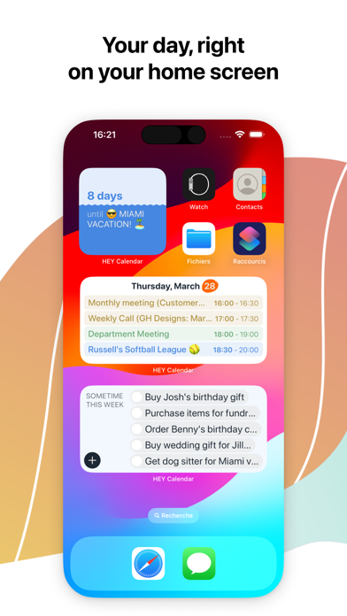 HEY Calendar screenshot 1