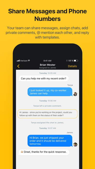 Heymarket Texting for Teams screenshot 3