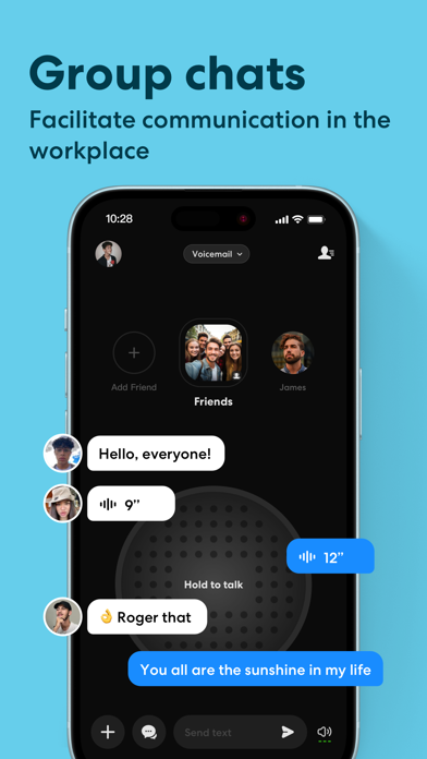 HeyPal - Walkie Talkie Pro screenshot 2