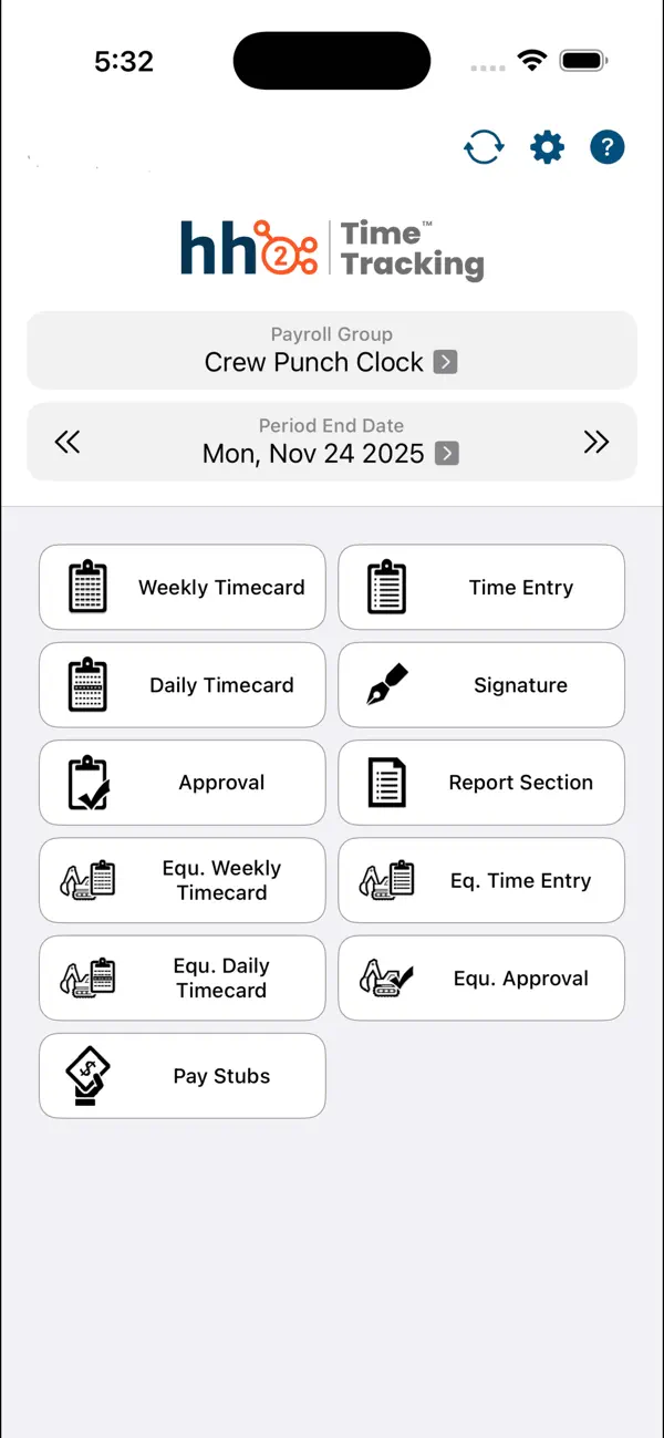 hh2 Time Tracking screenshot 2