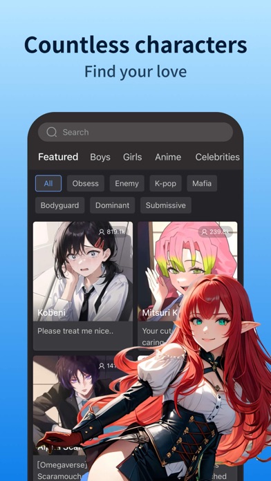 Hi.AI - Chat With AI Character screenshot 4